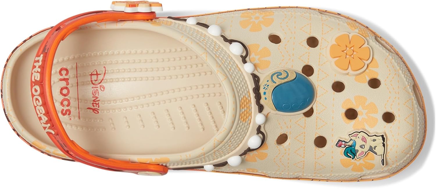 Кроксы унисекс для взрослых Disney Moana Classic, обувь для женщин и мужчин Crocs, 4 Women/2 Men Moana — фото 2