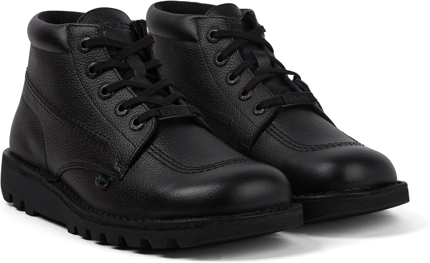 Мужские кроссовки Kickers Kick Hi Tab из кожи, черный — фото 4