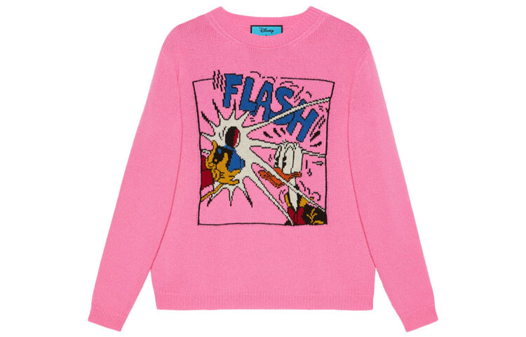 

Свитер женский Disney x Gucci, розовый