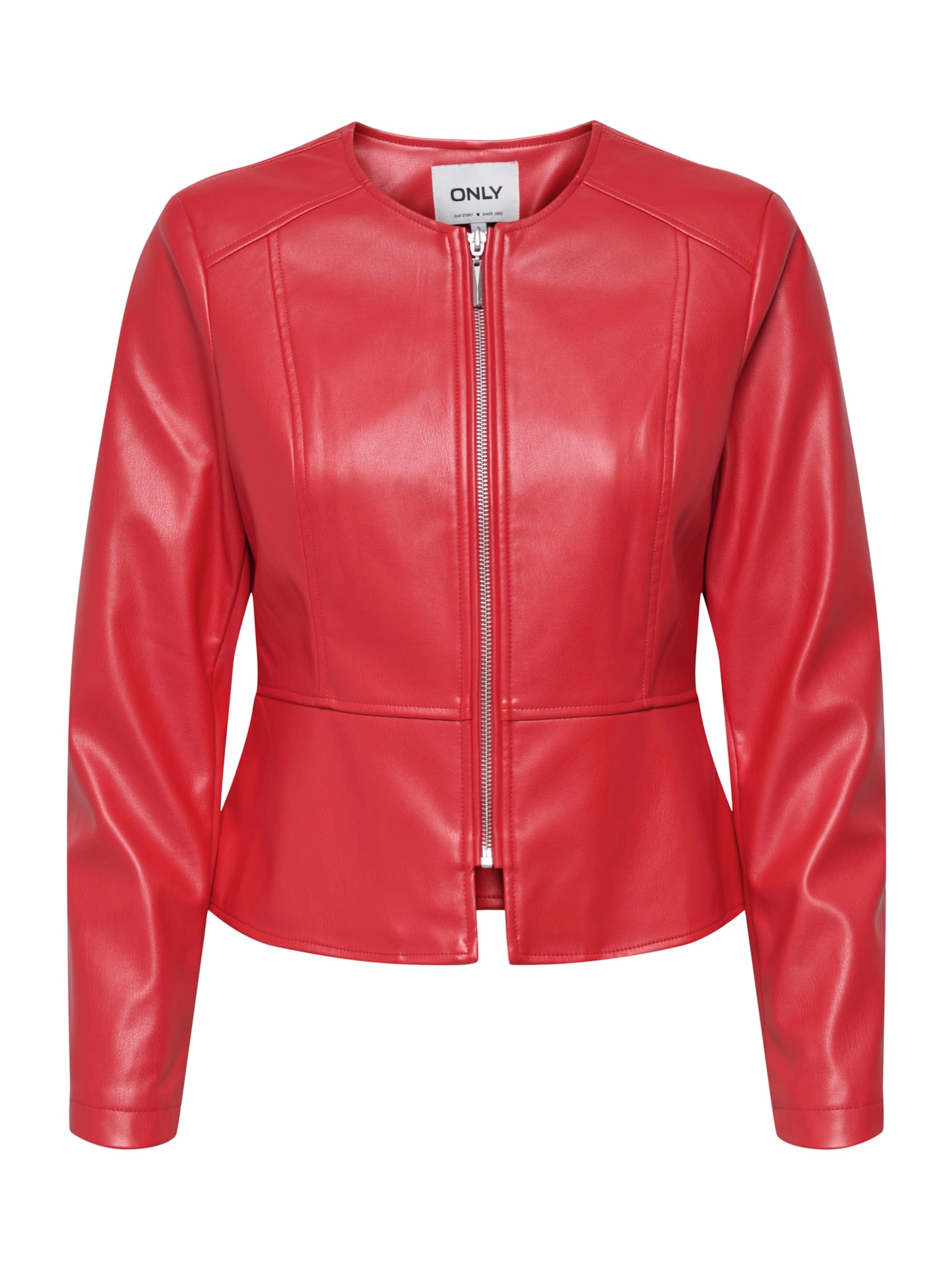 

ONLY Куртка межсезонная 'ONLSaramy' в вишнево-красном цвете