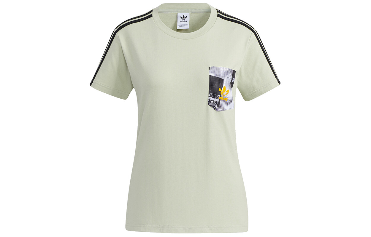 

Футболка Hal Green женская светло-зеленая Adidas Originals