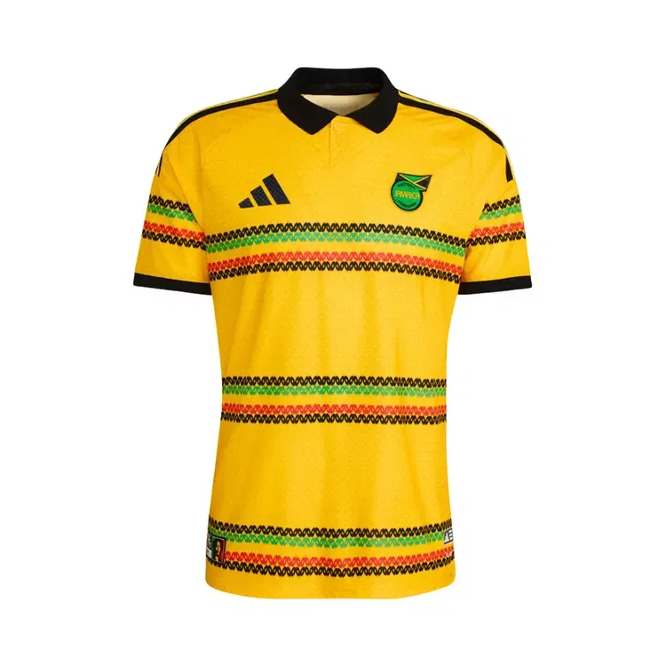 Спортивная футболка Adidas Jamaica 26 x Bob Marley Home Authentic, желтый