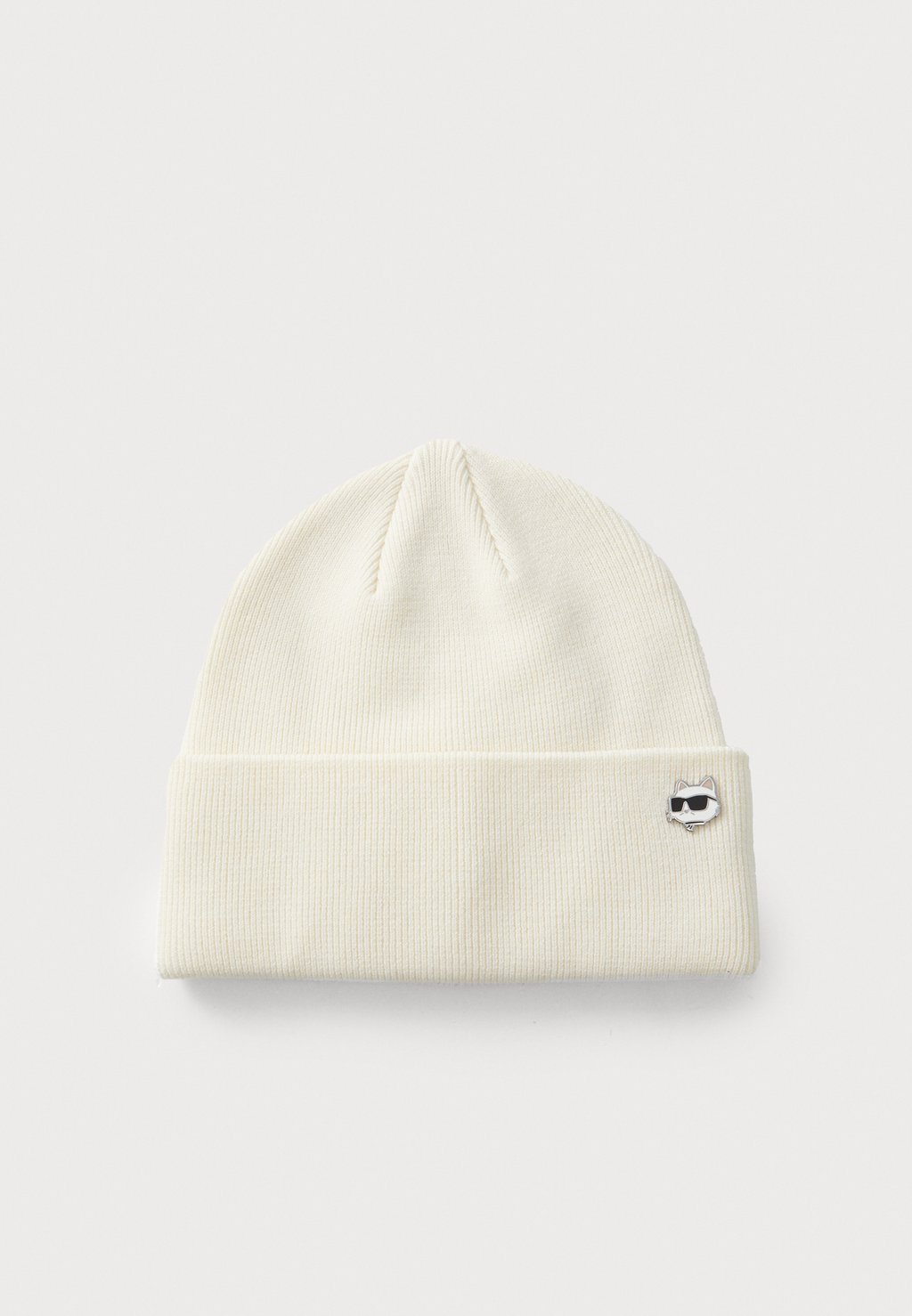 

Шапка IKON CHOUPETTE PIN BEANIE KARL LAGERFELD, кремовый