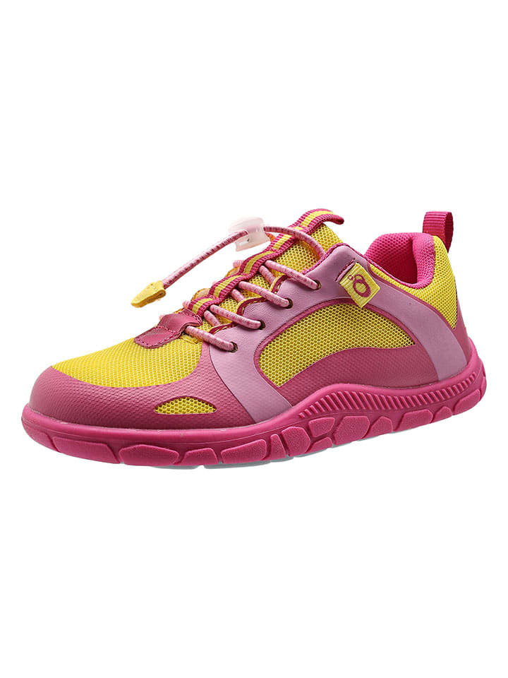 

Кроссовки на шнуровке lamino, цвет pink/gelb