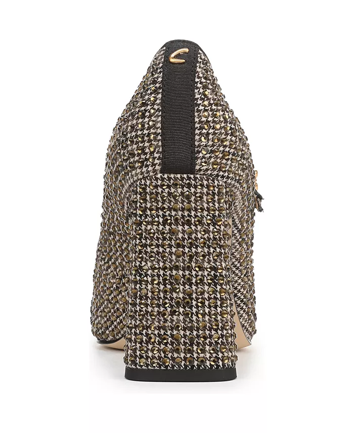 Женские туфли Mary-Jane Elora Glitz на лезвийном каблуке Circus Ny By Sam Edelman, коричневый — фото 3