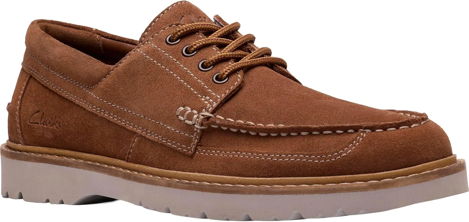 Мужские оксфордские туфли Clarks Weltridge, Cola Suede