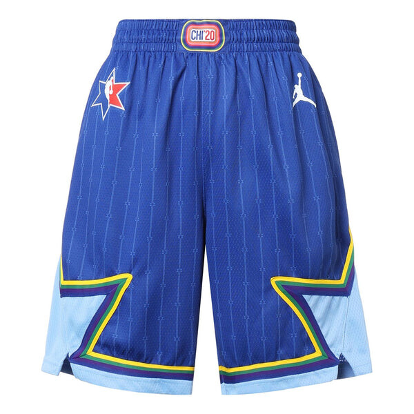 

Шорты men's all-star sports shorts blue Air Jordan, синий