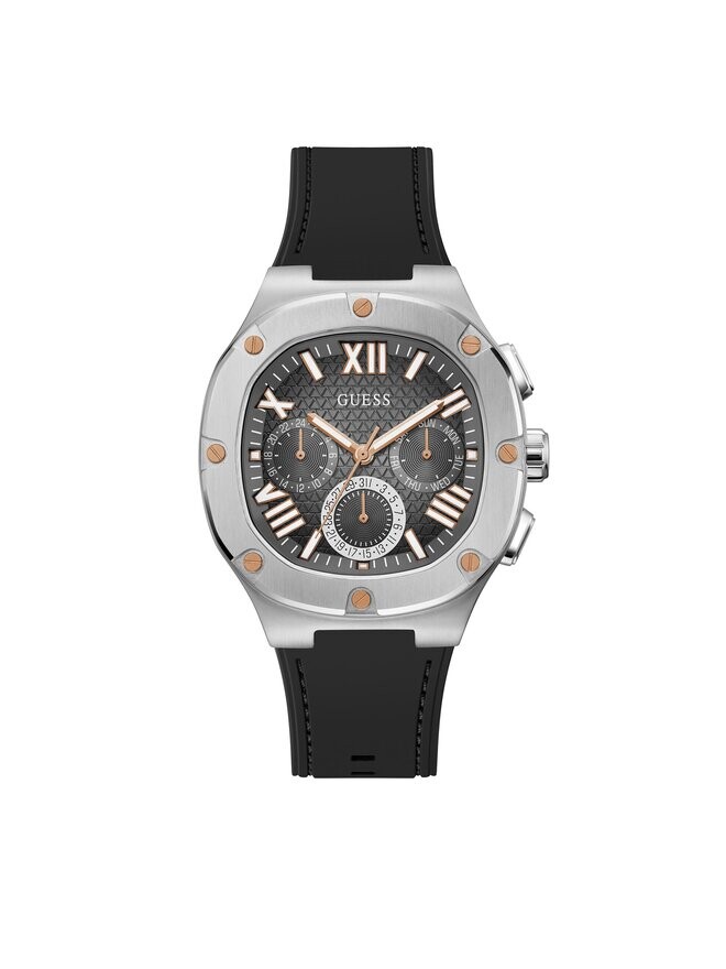 

Часы Headline GW0571G1 Guess, черный/серебряный
