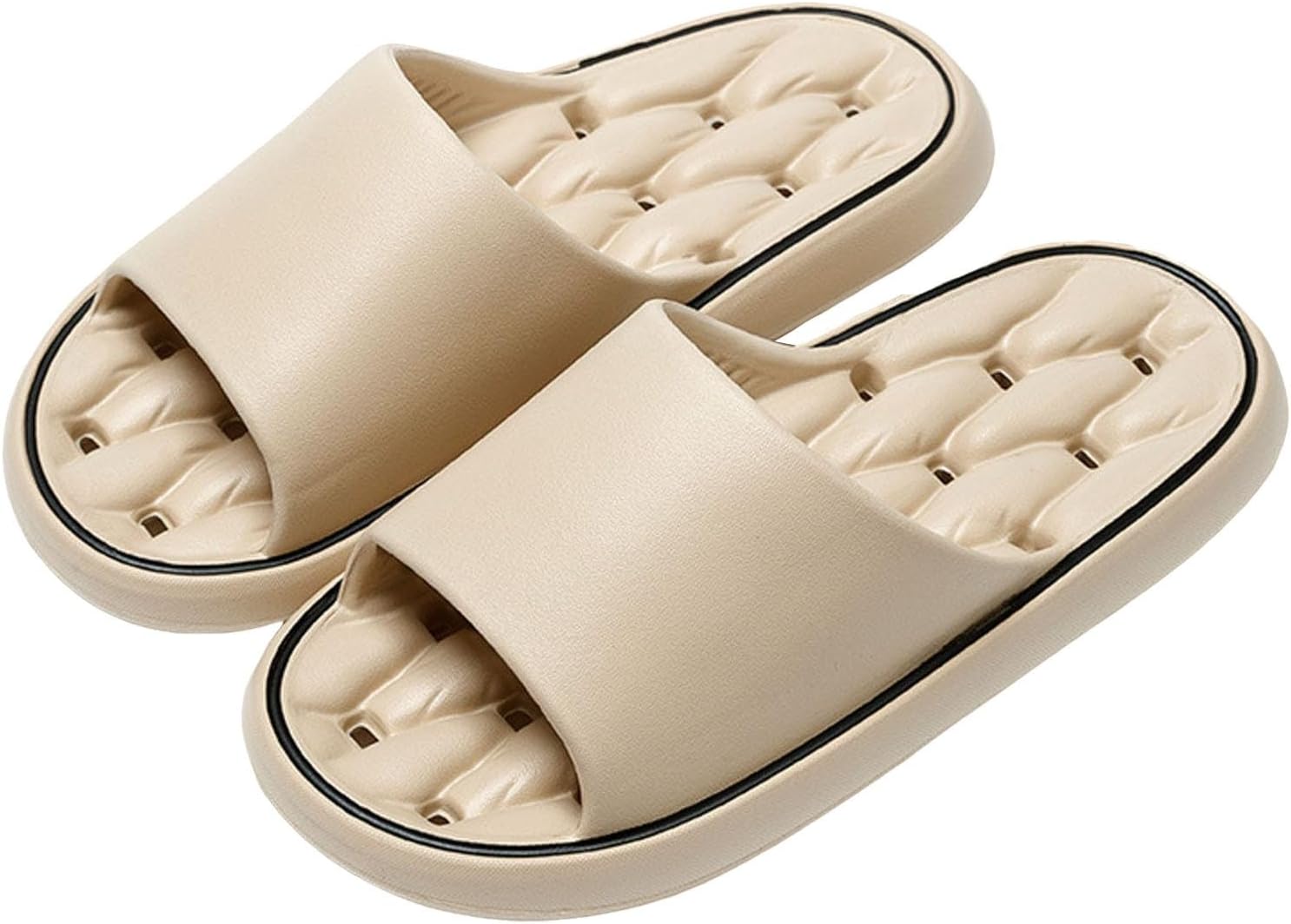 

Тапочки Cloud для женщин и мужчин, нескользящие, легкие, с мягкой подошвой, быстросохнущие, домашние тапочки Generic, хаки