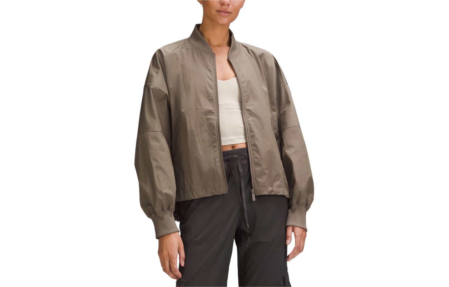 

Куртка облегченной серии женская Lululemon, цвет Khaki/TRENCH