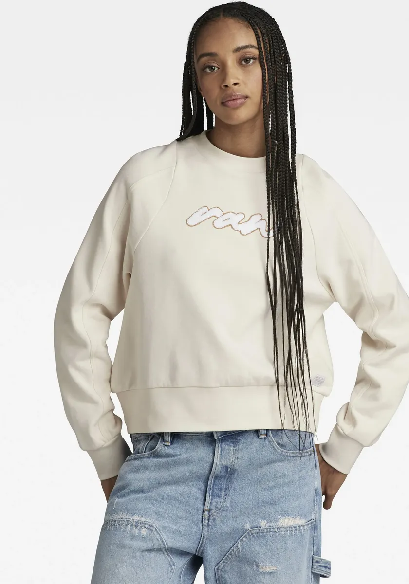 

Толстовка G-Star RAW "Cornely Raw Dot реглан", белый
