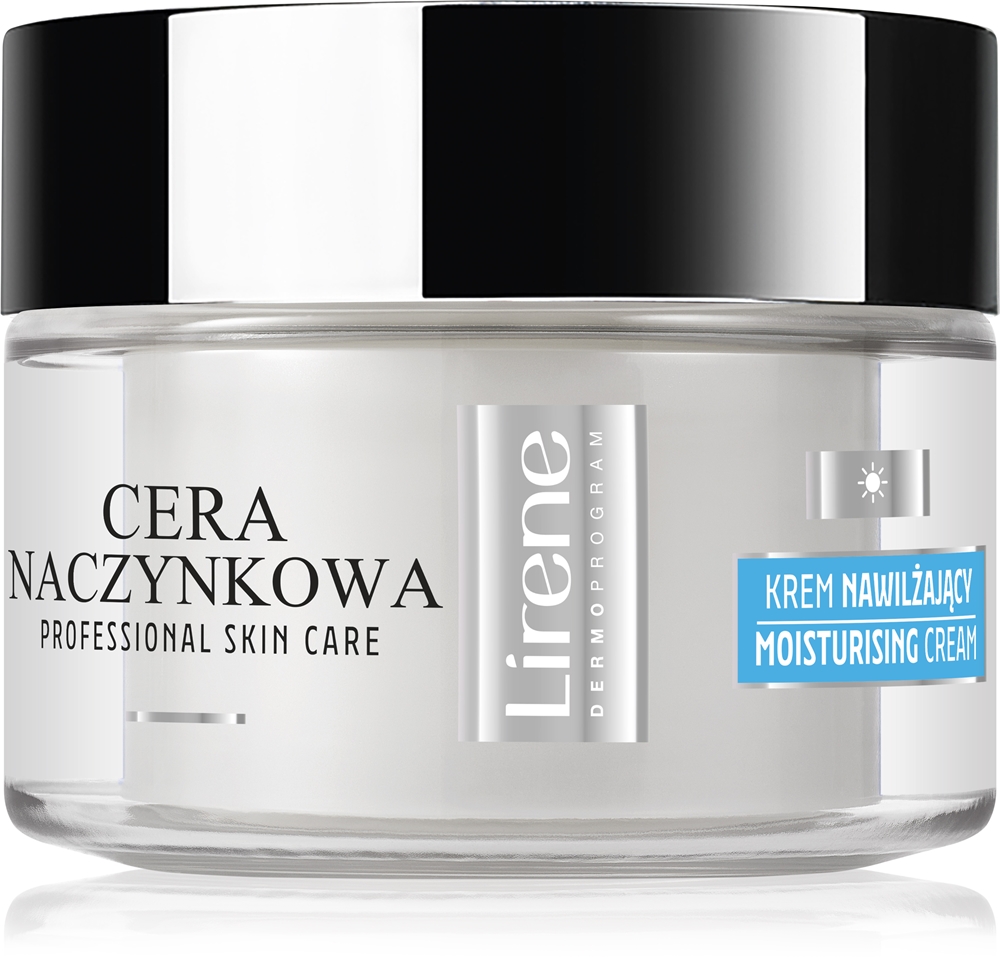 

Крем для лица ежедневный увлажняющий для чувствительной и покрасневшей кожи Lirene, 50 мл