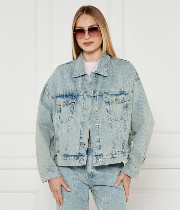 

Джинсовая куртка lou_b Oversize fit Hugo Blue, синий