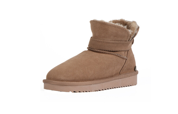 Зимние ботинки женские Кофе Istep, цвет Milk Tea Beige