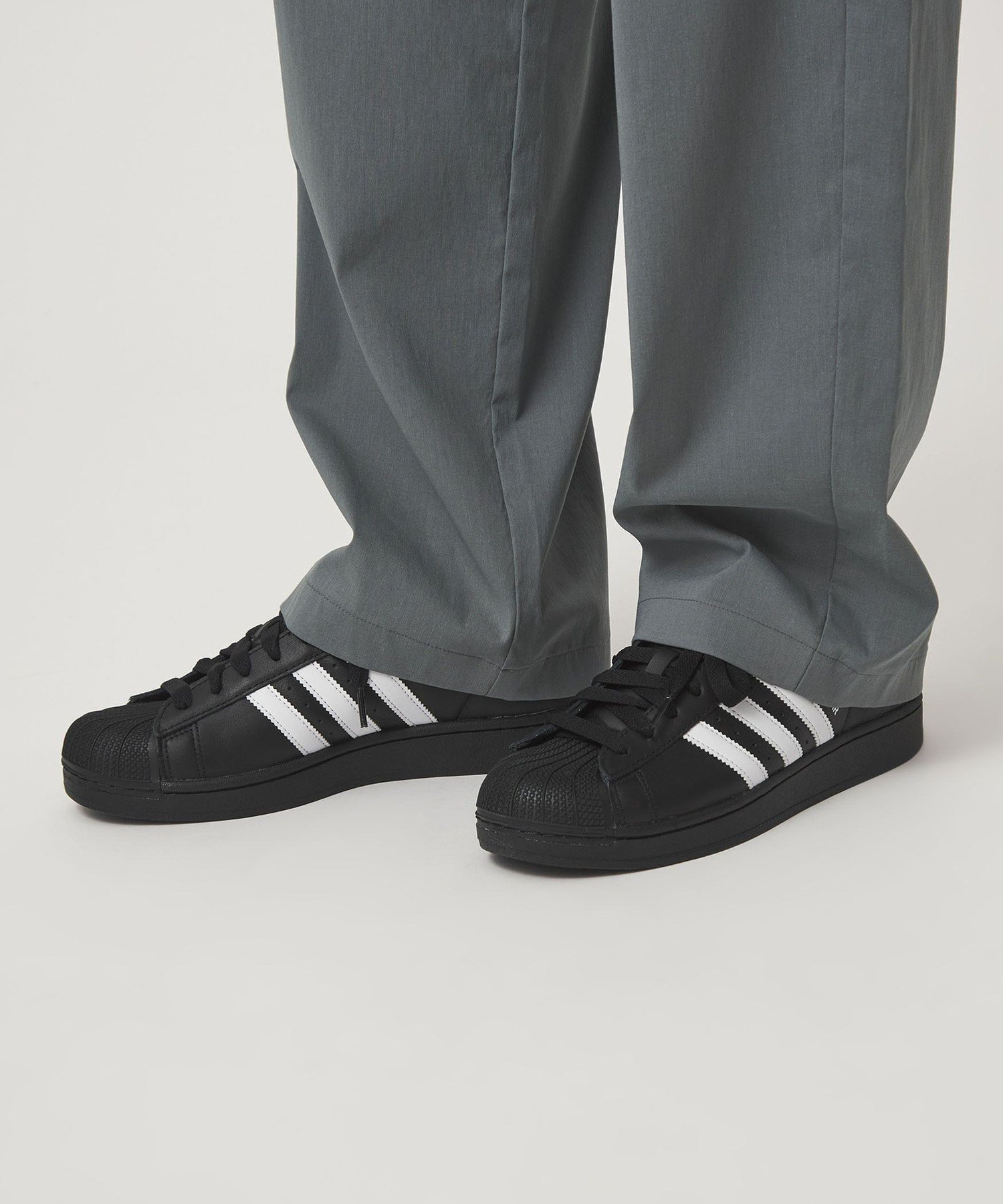 Кроссовки  SUPERSTAR II UNITED ARROWS green label relaxing, BLACK — фото 2