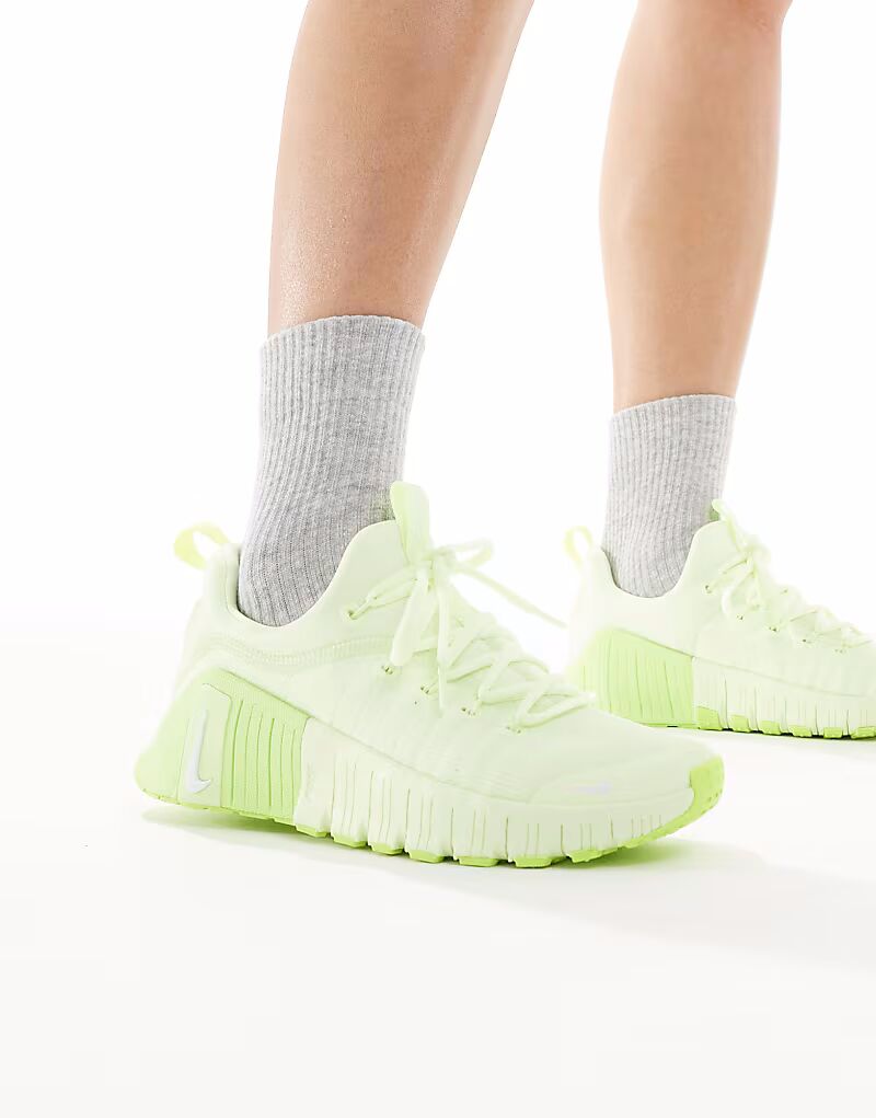 Кроссовки Nike Training Free Metcon 6 цвета лайм