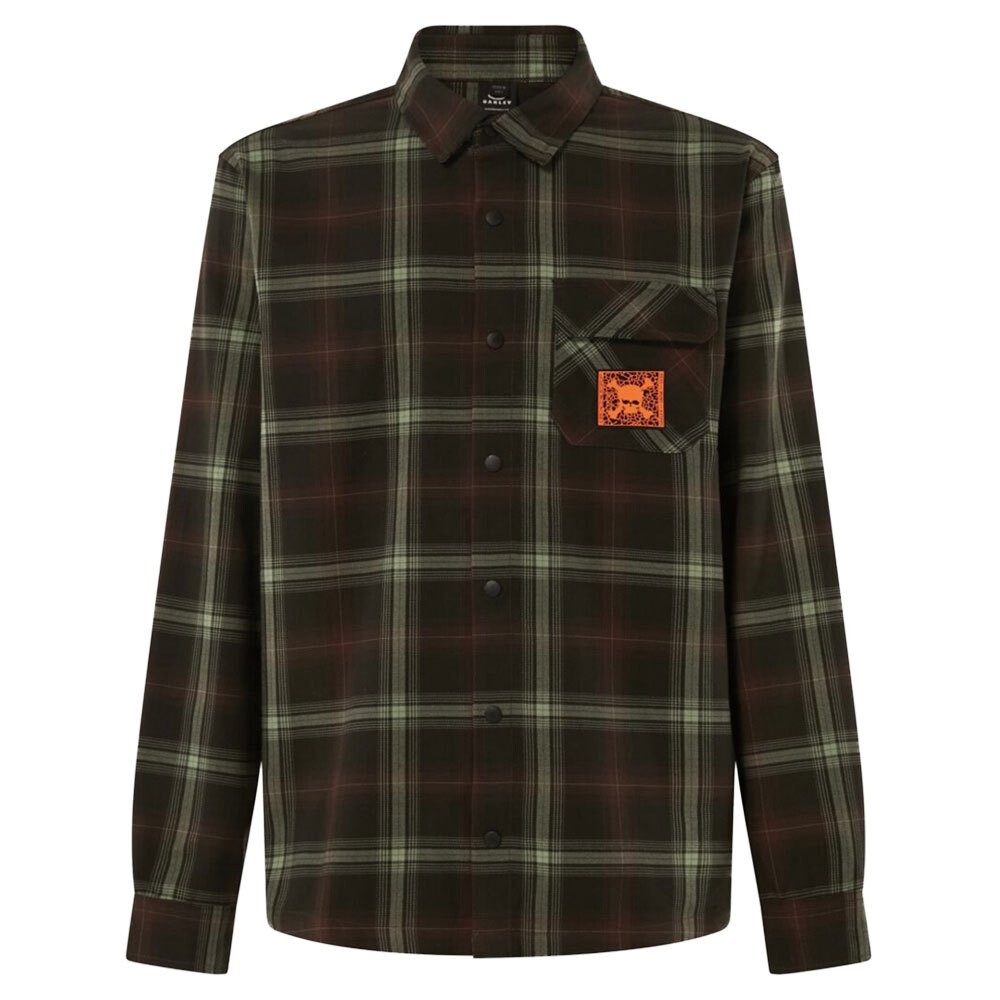 

Рубашка Oakley TC Skull Flannel, зеленый