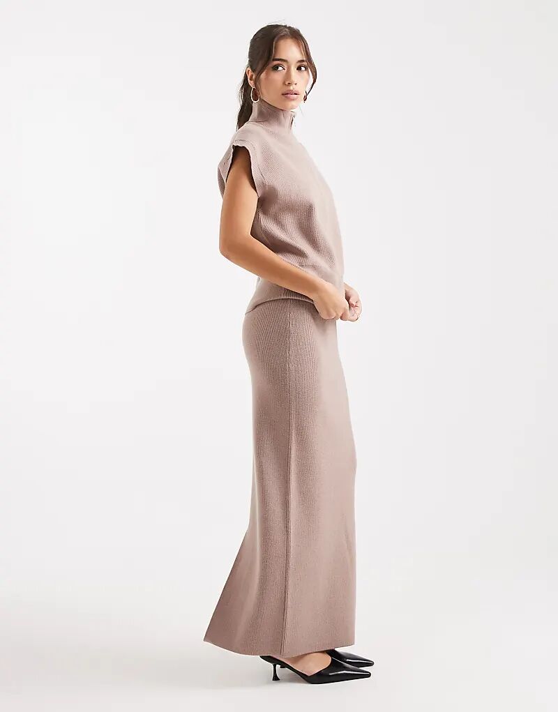 

Юбка-труба миди French Connection в цвете тауп