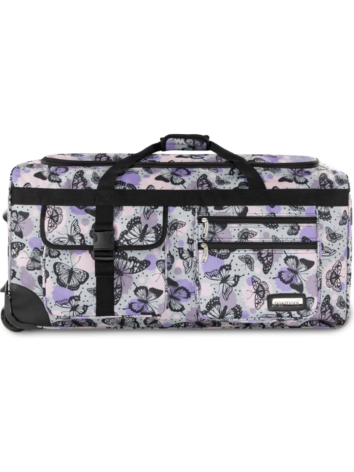 

Normani Дорожная сумка на колесиках объемом 100 литров, светло-голубого цвета