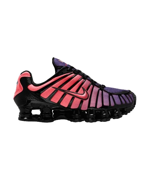 Мужские кроссовки Nike Shox TL с амортизацией фиолетовые
