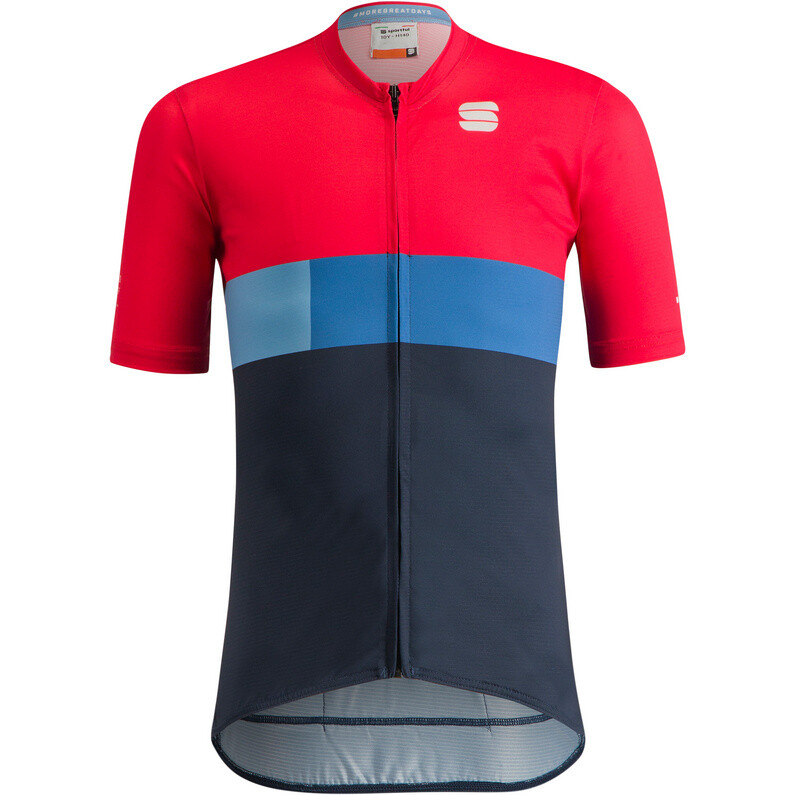 

Детский трикотаж на кнопках Sportful, красный