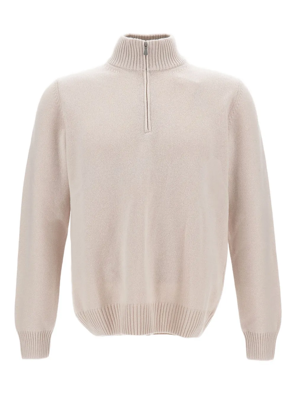 

Свитер с молнией и высоким воротником Gran Sasso, розовый