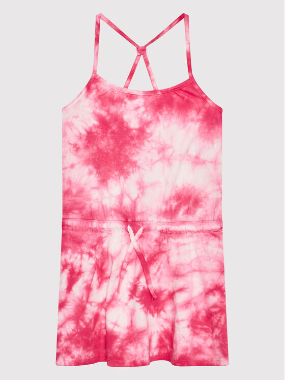 

Летнее платье стандартного кроя United Colors Of Benetton, розовый