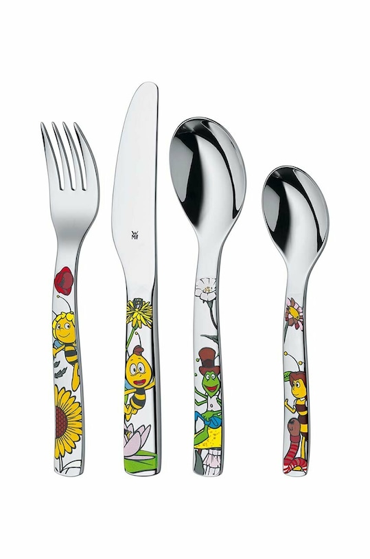 

Набор детских столовых приборов Pszczółka Maja 4 предмета Wmf, мультиколор