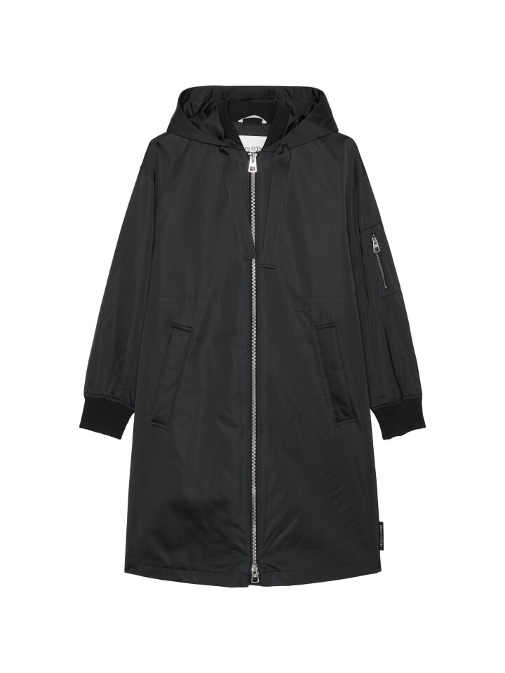

Пуховик Marc O'Polo Blouson-Parka im Aviator-Stil regular, черный
