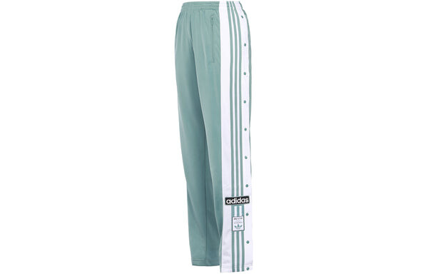 Спортивные штаны adidas originals Snap Pants Vapour Steel, зеленый — фото 2