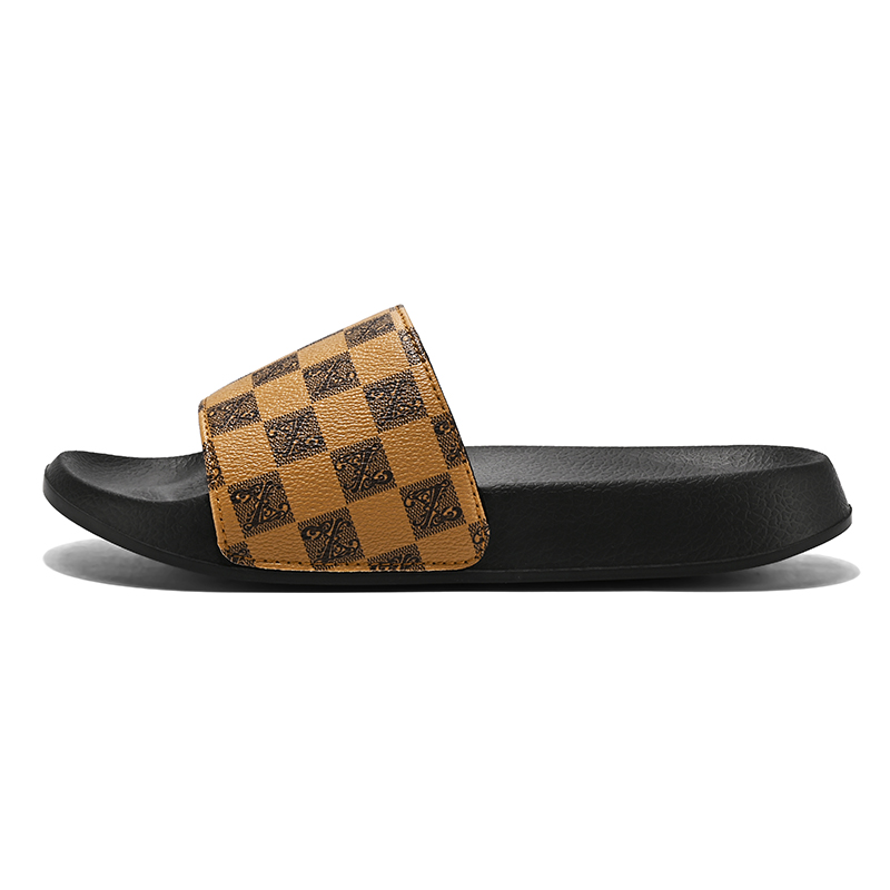 

PAIBLOKS Мужские противоскользящие тапочки с амортизацией и устойчивостью к истиранию - землисто-желтый, цвет Earth Yellow