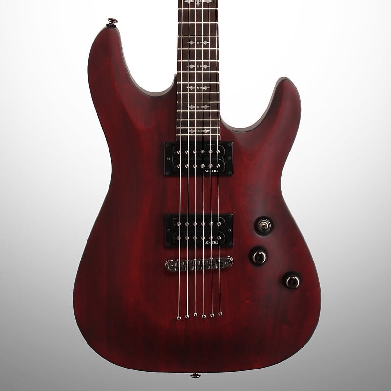 

Электрогитара Schecter Omen 6 Electric Guitar, Walnut Stain