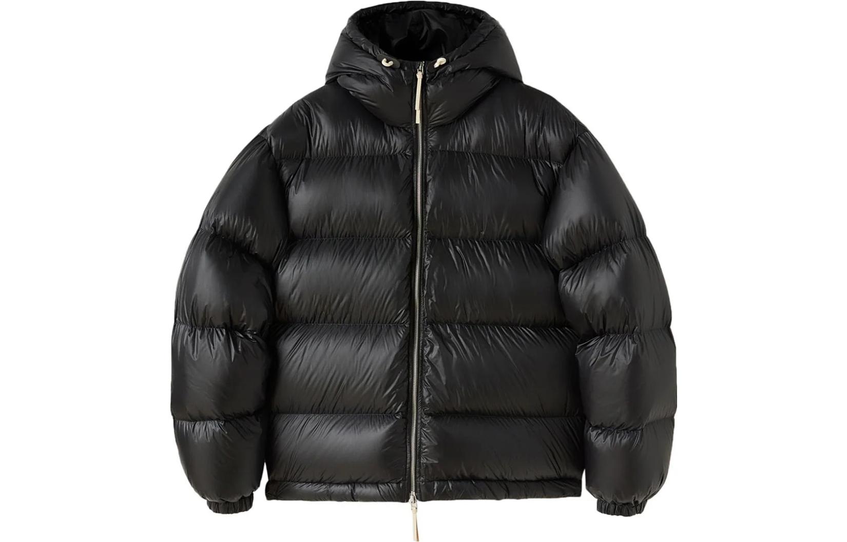 

Куртка пуховая мужская черная JIL SANDER, Черный, Куртка пуховая мужская черная JIL SANDER