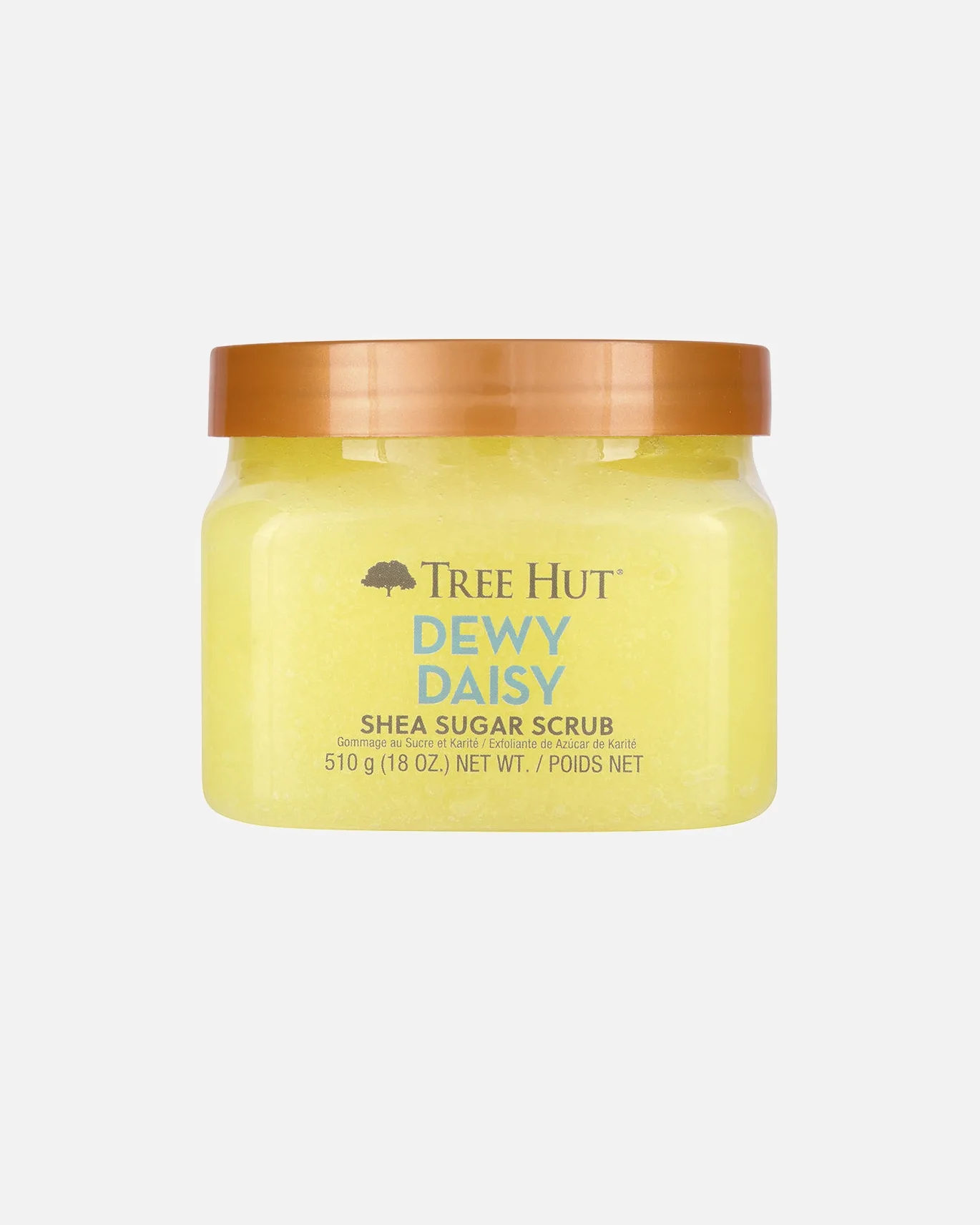Сахарный скраб для тела с ромашками, покрытыми росой. Tree Hut, 510 гр