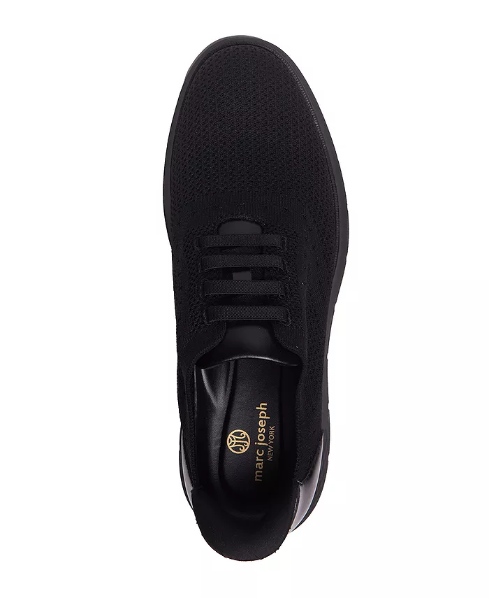 Мужские оксфорды Victory Street с технологией Hands-Free Slip On, легкие, из сетчатого материала Marc Joseph New York, черный — фото 4