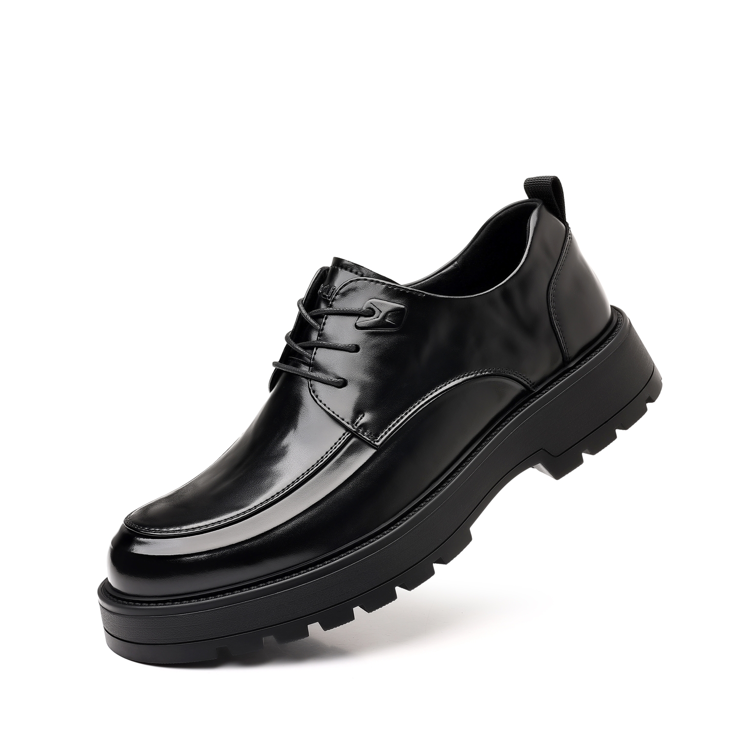 Повседневные кожаные туфли Men's Mulinsen, черный — фото 4