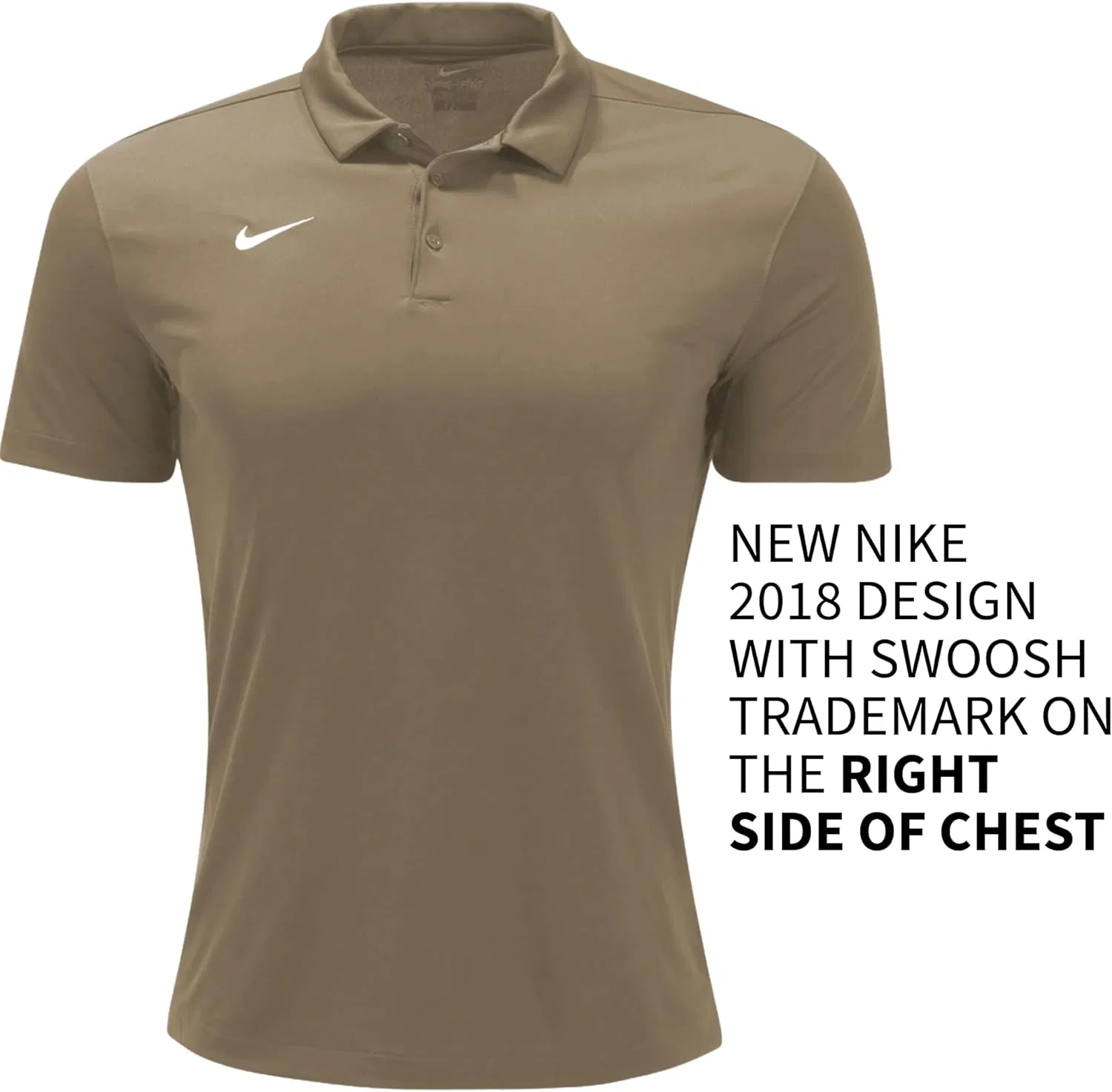 Футболка-поло Franchise от Nike, золотой — фото 3