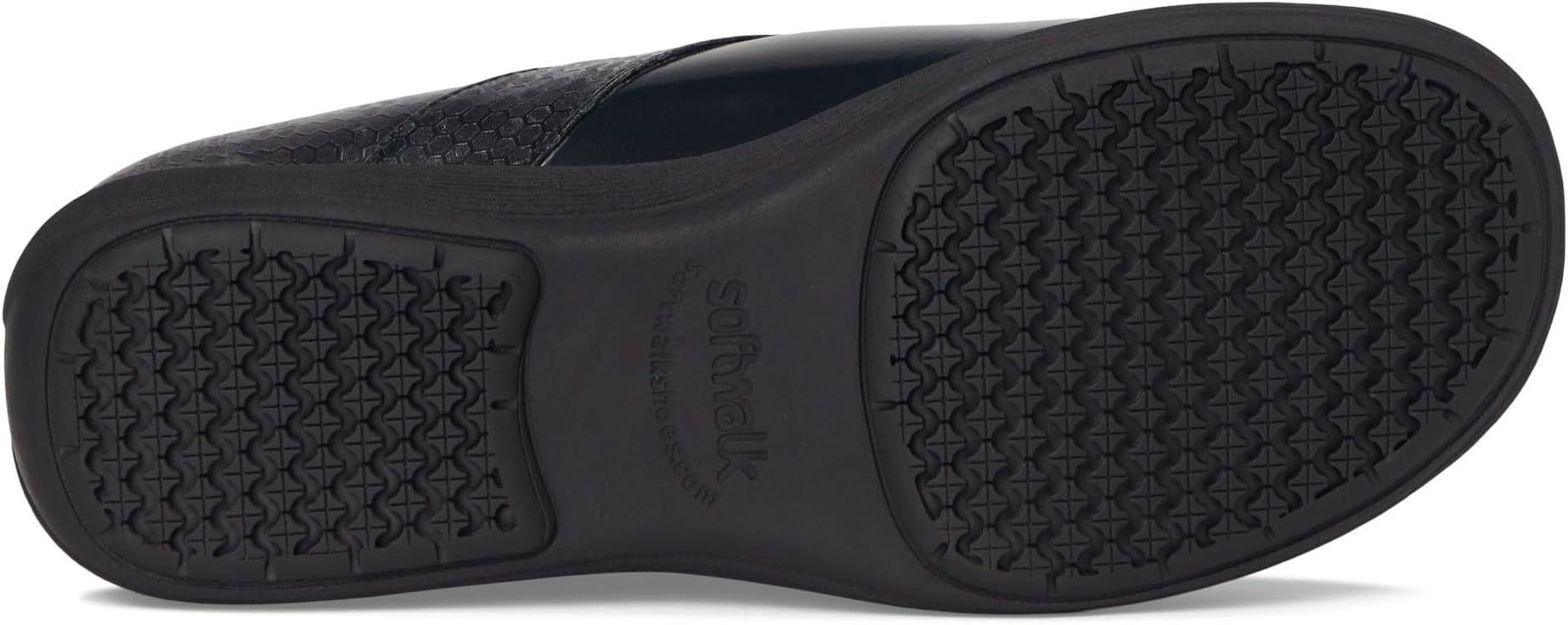 Сабо SoftWalk Meredith Sport, цвет Black Embossed Patent — фото 3