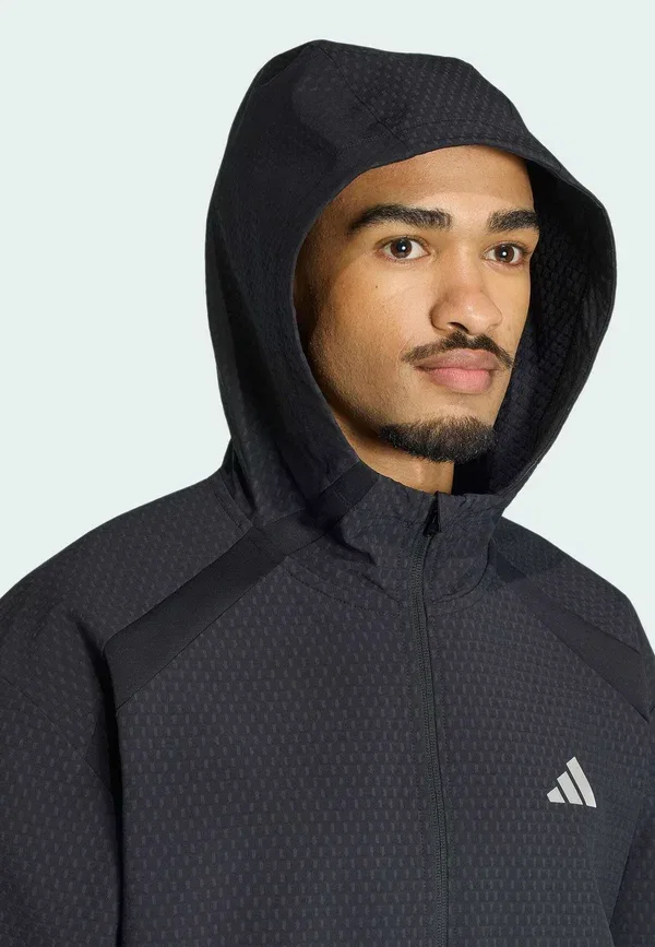 Толстовка с молнией Adidas Performance Tech Apparel Climawarm Top Zip Up, черный — фото 3