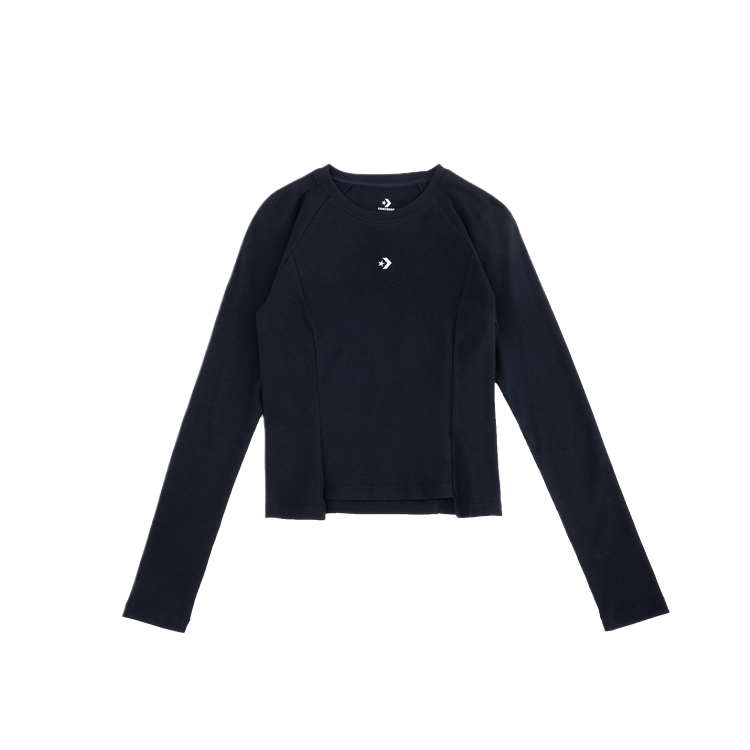 

Футболка с рукавом реглан женская Converse, черный