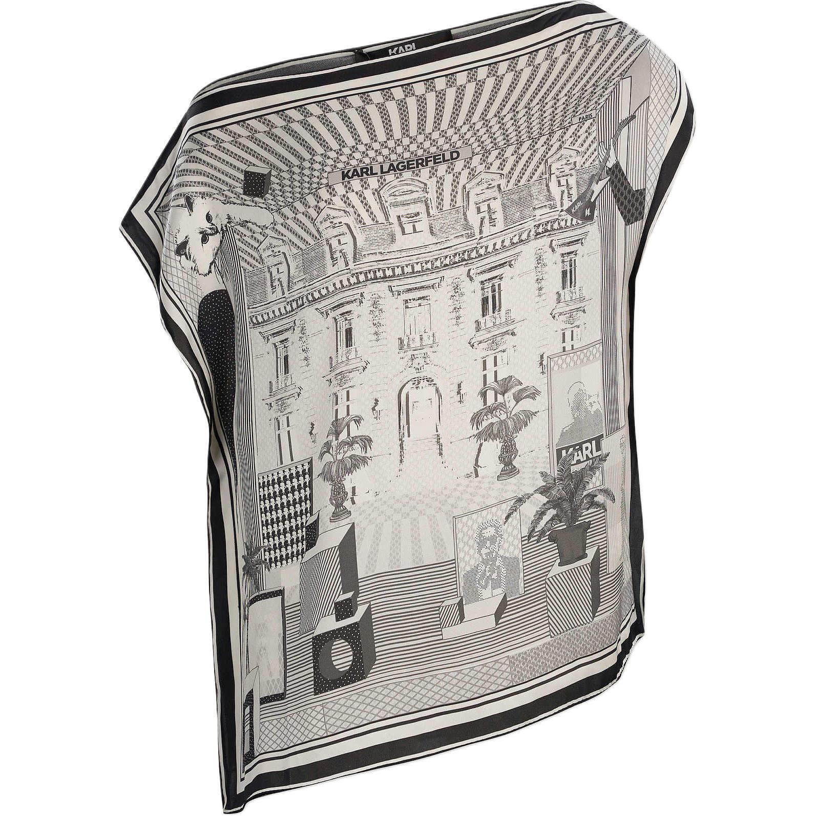 

KARL LAGERFELD / Karl Lagerfeld Jeans Футболка KARL LAGERFELD женская синяя