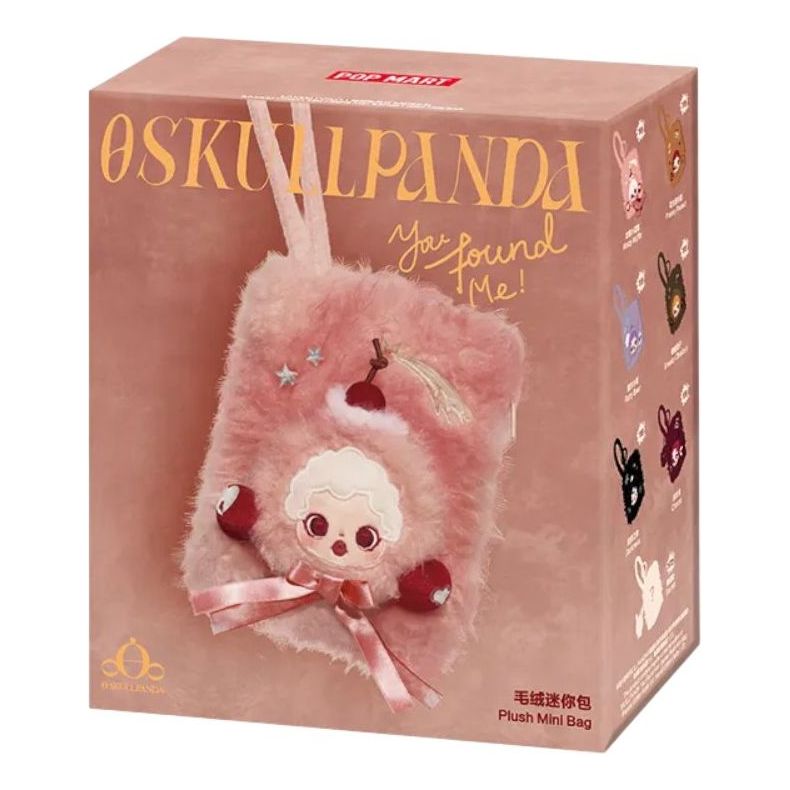 

Мягкая мини-игрушка Pop Mart Skullpanda You Found Me в запечатанной упаковке (1 слепой бокс)