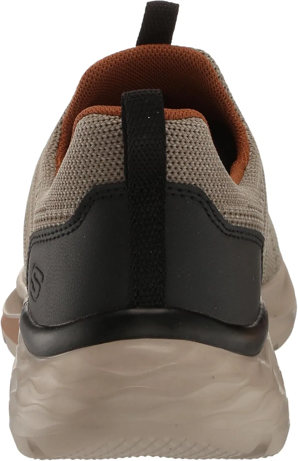 Мужские лоферы Skechers USA Yarn Crispin Bungee Lace Slip-On, Beige — фото 3