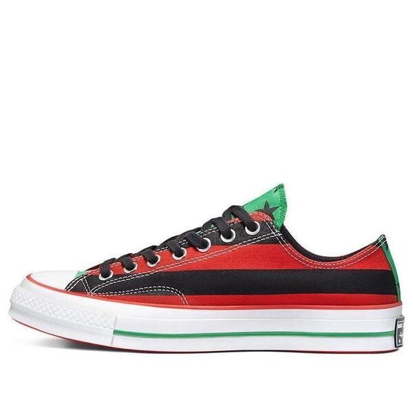 

Кроссовки denim tears x chuck 70 low 'pan-african flag' Converse, черный