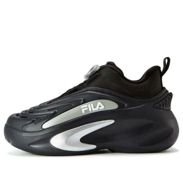 

Кроссовки fashion running sneakers 'black silver' Fila, черный