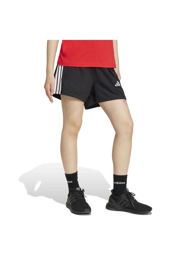 Шорты для бега с высокой талией Essentials Adidas, мультиколор — фото 4