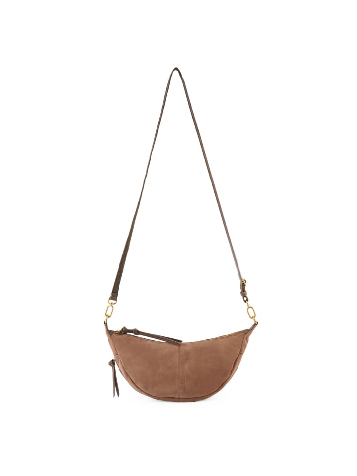 

Сумка через плечо Beyond Mini Bag из кожи 16,5 см в цвете ириска FREDs BRUDER