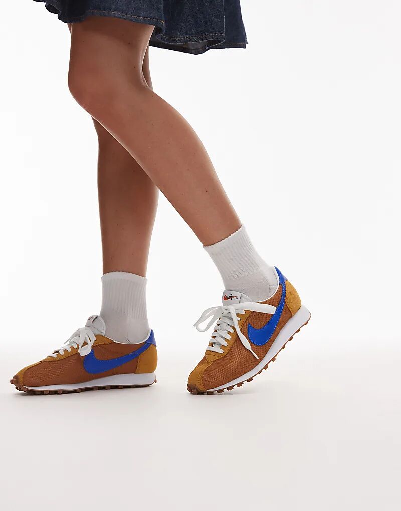 Кроссовки унисекс Nike LD-1000 бежевого и синего цветов