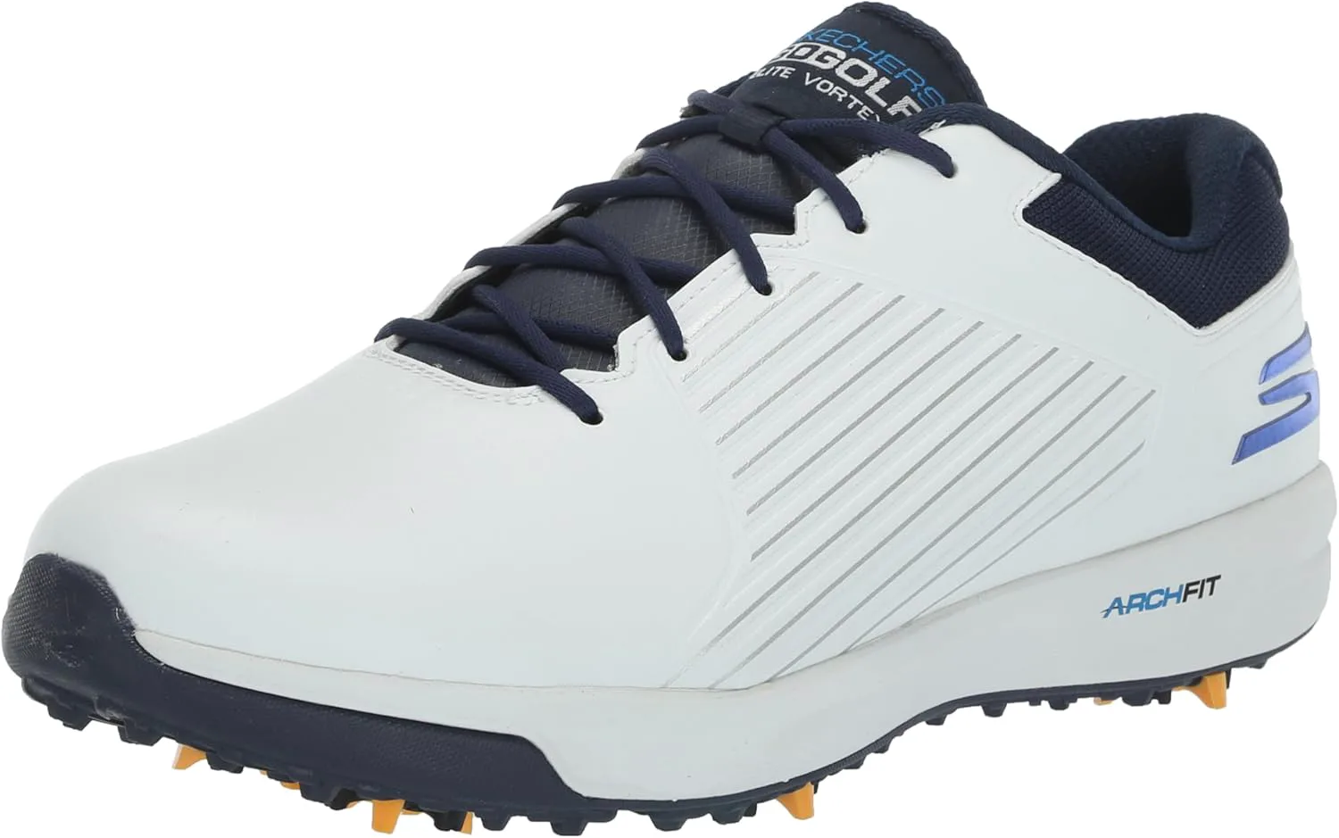 

Мужские водонепроницаемые гольф-туфли Skechers Elite 5 Arch Fit, белый/синий