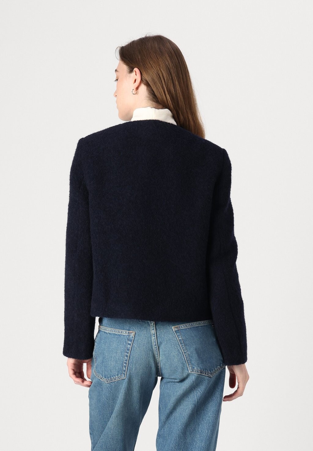

Легкая куртка CROP GOLD BUTTON JACKET Tommy Hilfiger, темно-синий